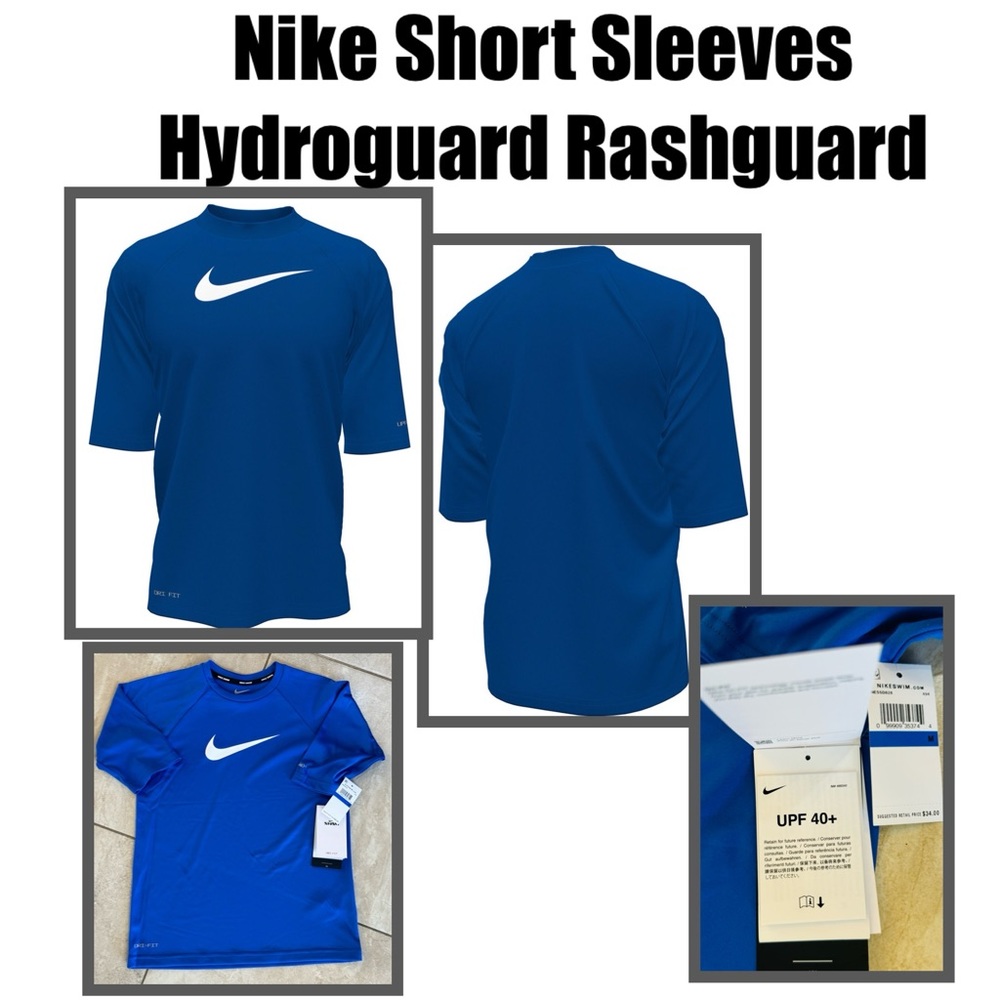 Nike Short Sleeves Hydroguard Rashguard